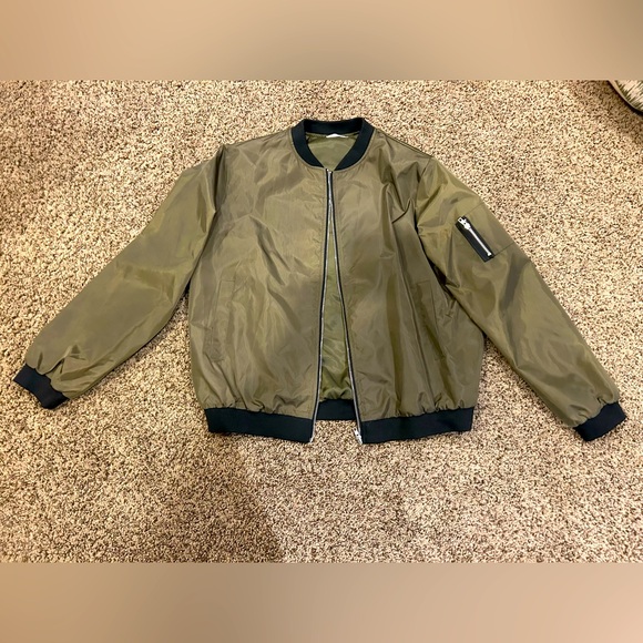 Jackets & Blazers - Army Bomber Jacket XL